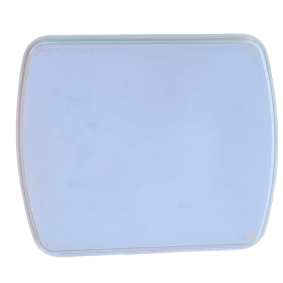 Red Christmas Tree Serving Tray Holiday Vintage Plastic Dinner Party Decor - Picture 4 of 16